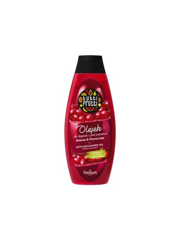 Farmona Tutti Frutti Bad- en Doucheolie Kers & Bes 425 ml