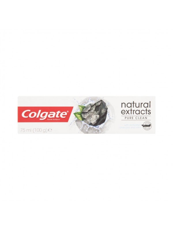 Colgate Tandpasta Naturals Pure Clean With Charcoal 75 ml