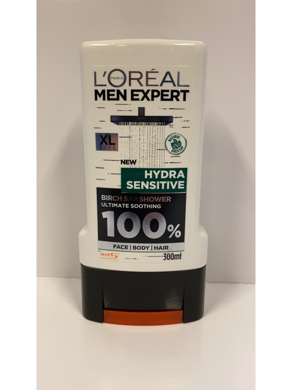 Loreal Men Expert Hydra Sensitive douchegel voor mannen 300 ml