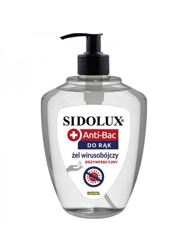 Sidolux Anti-Bac Antibacterial hand gel 500 ml