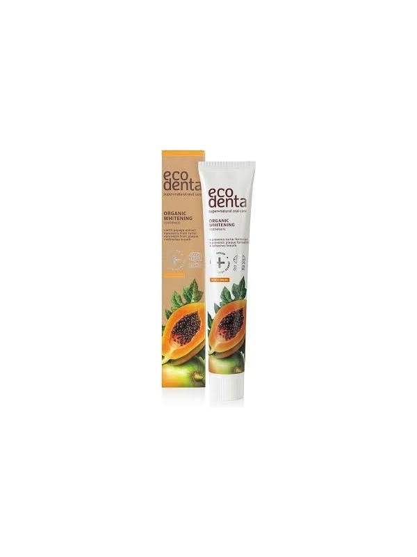 Ecodenta Cosmoc Organic Whitening toothpaste with papaya 75 ml