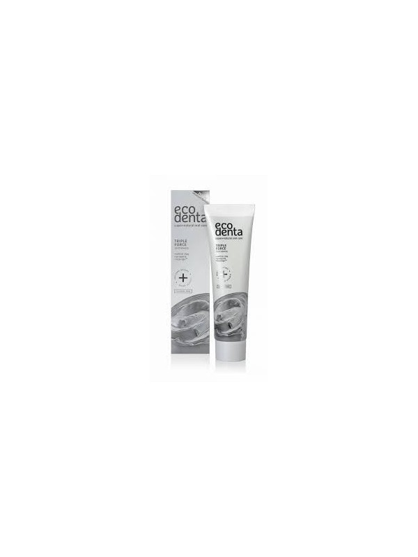 Ecodenta Triple Effect Toothpaste with white clay, propolis and teavigo 100 ml