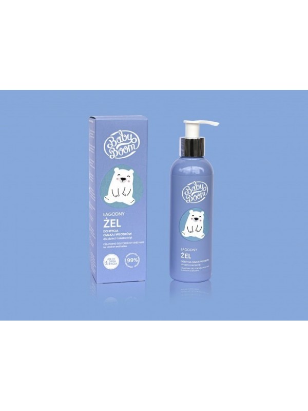 BabyBoom Body and hair wash gel for children and babies from 1 day of life 200 ml