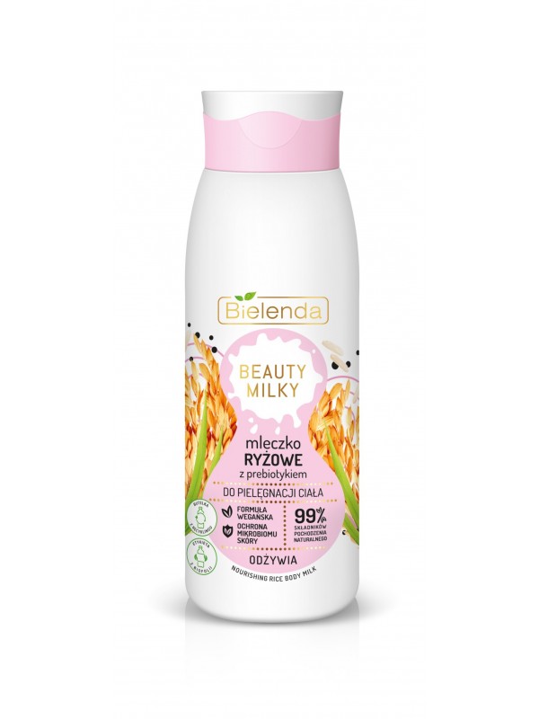 Bielenda Beauty Milky Rice body milk with prebiotic 400 ml