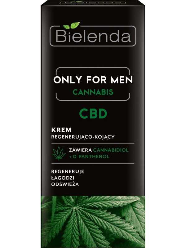 Bielenda OFM CANNABIS Regenerating and soothing face cream for men 50 ml