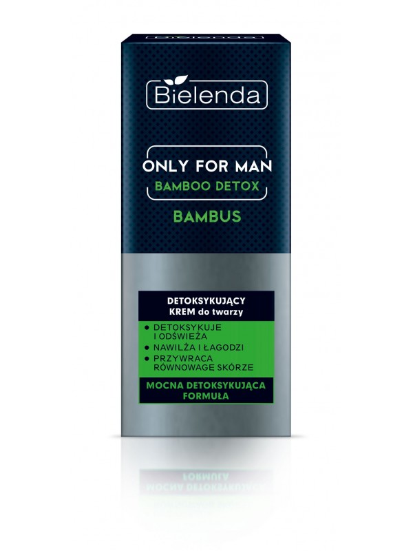 Bielenda OFM BAMBOO DETOX Ontgiftende gezichtscrème voor mannen 50 ml