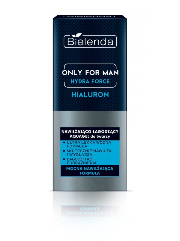 Bielenda OFM HYDRA FORCE Moisturizing and soothing face cream for men 50 ml