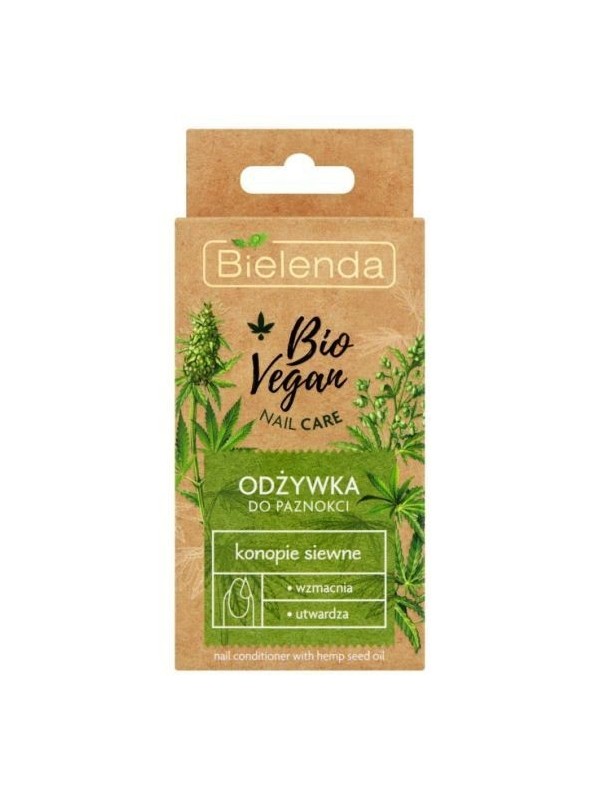 Bielenda BIO VEGAN NAIL CARE Versterkende conditioner met hennep 10 ml