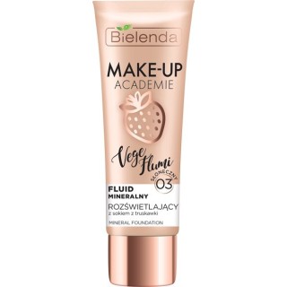 Bielenda MAKE-UP AKADEMIE VEGE FLUMI Mineral foundation illuminating - illuminating sunny 30 g