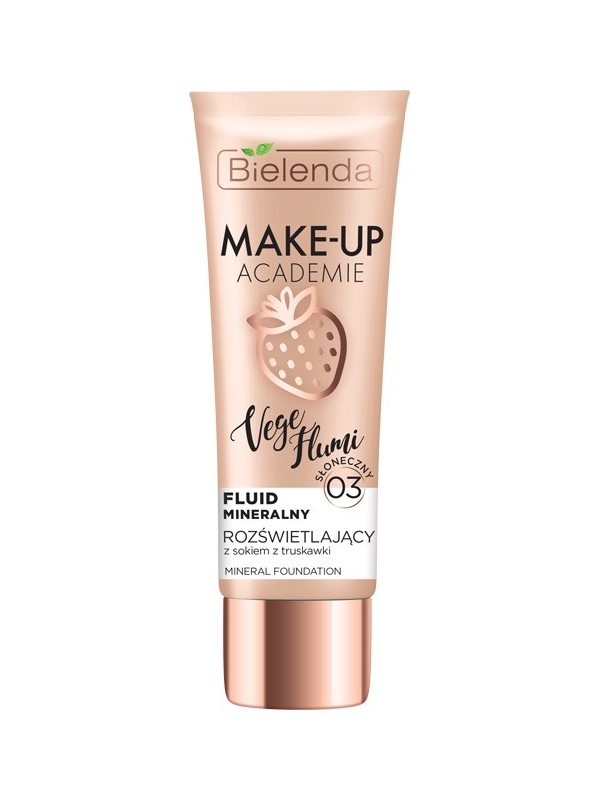 Bielenda MAKE-UP AKADEMIE VEGE FLUMI Minerale foundation verlichtend - verlichtend zonnig 30 g