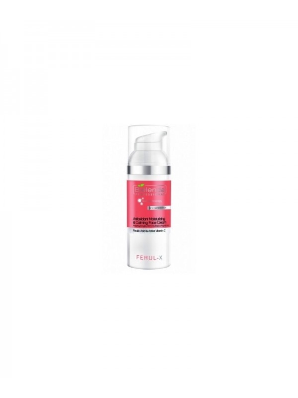 Bielenda Professional FERUL X Antioxidant Hydraterende en verzachtende gezichtscrème 50 ml