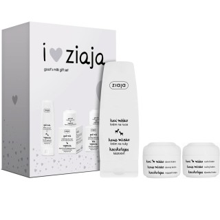 Ziaja Gift set Goat's Milk Day face cream 50 ml + Night face cream 50 ml + Hand cream 80 ml