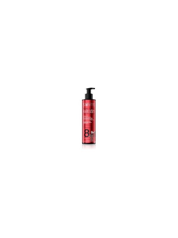 Eveline Keratin Repair shampoo for colored hair 8in1 245 ml