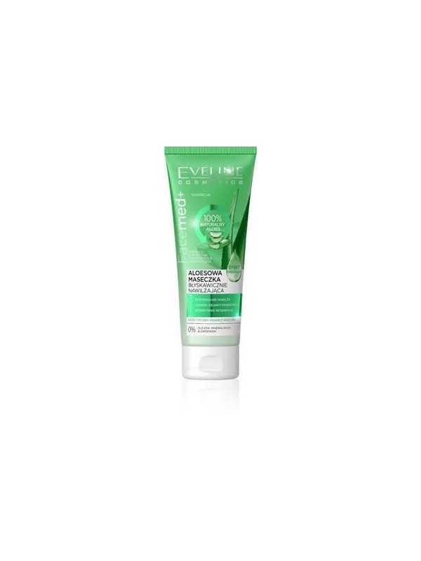 Eveline Facemed+ 3in1 Aloe mask instantly moisturizing 50 ml