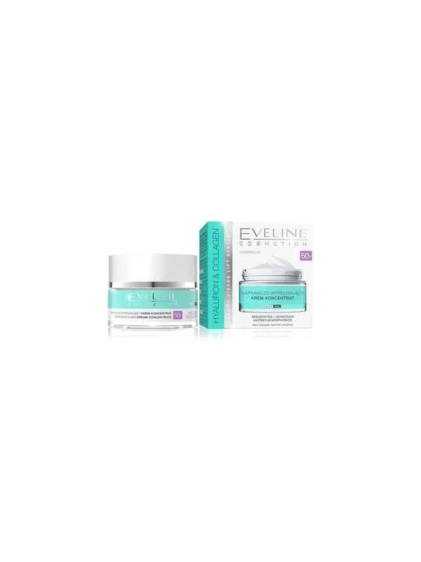 Eveline Hyaluron Concentrate Repairing and filling face cream-concentrate 50 ml