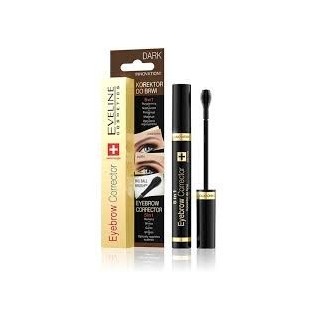 Eveline Eyebrow corrector 5in1 Dark Brown 9 ml