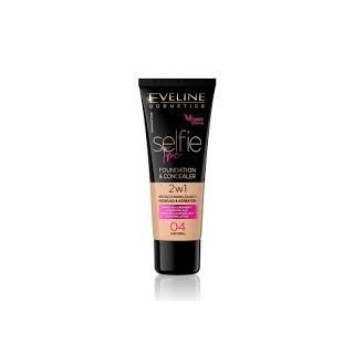 Eveline Selfie Time 2in1 concealing and moisturizing foundation /04/ Natural 30 ml