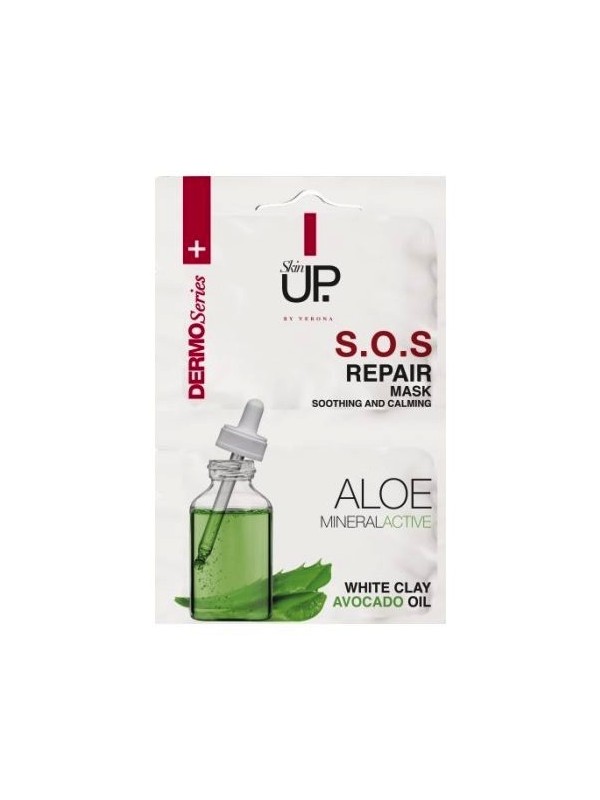 Skin Up SOS Repairing face mask with Aloe soothing and smoothing 2x5 ml