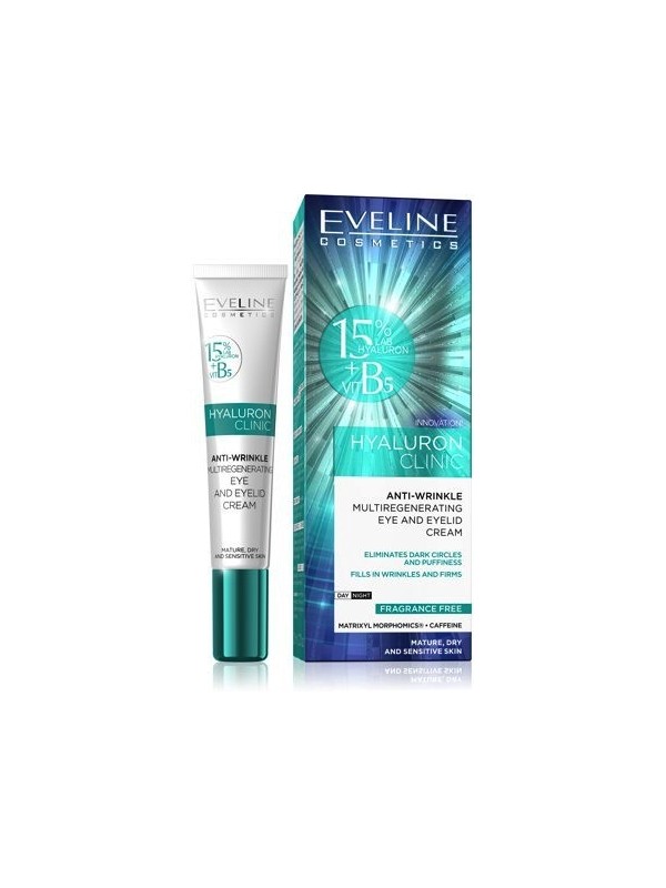 Eveline Hyaluron Clinic Eye cream with hyaluronic acid 20 ml