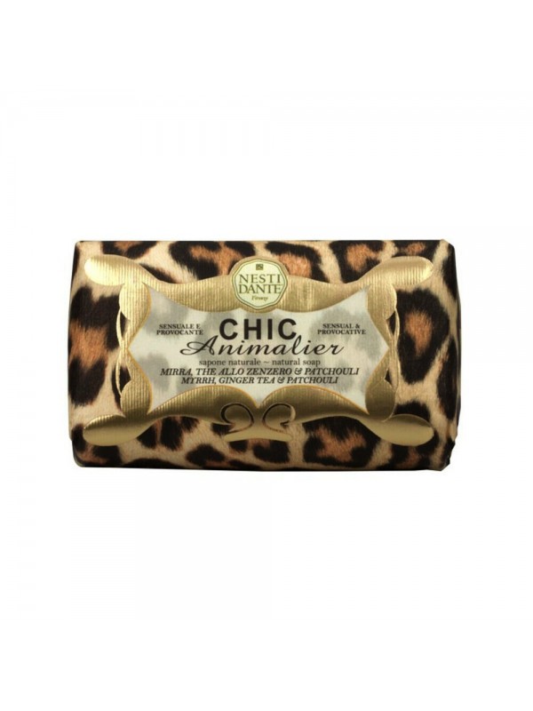 Nesti Dante Animalier Bronze Leopard Soap Bar 250 g