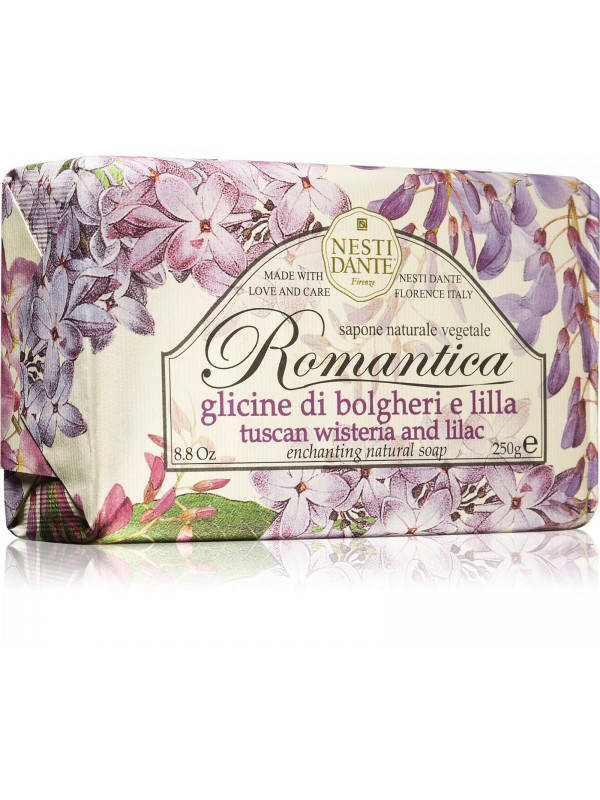 Nesti Dante Romantica Tuscan Wisteria and Lilac zeep 250 g