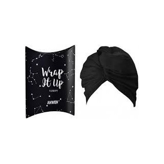 Anwen Wrap It Up Turban Black 1 piece