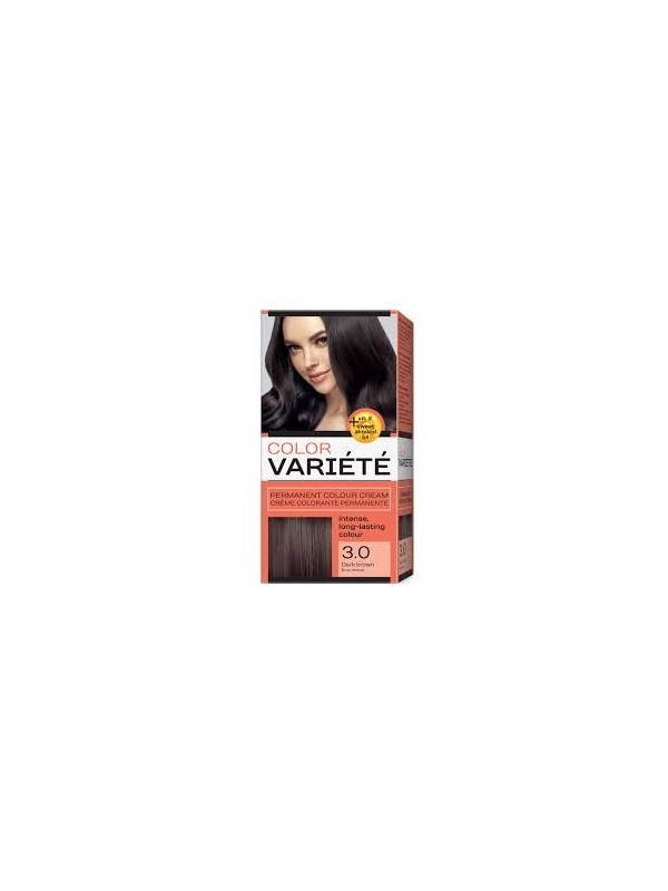 Chantal Color Variete Haarverf permanent kleurend /3.0/ Bruin Mocca 110 gr