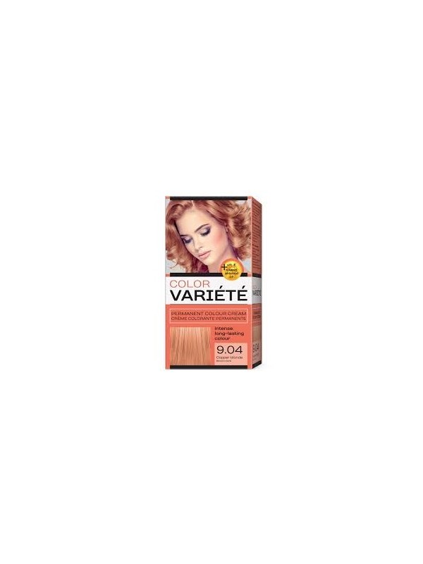 Chantal Color Variete Haarverf permanent kleurend /9.04/ Koper Blond 110 gr