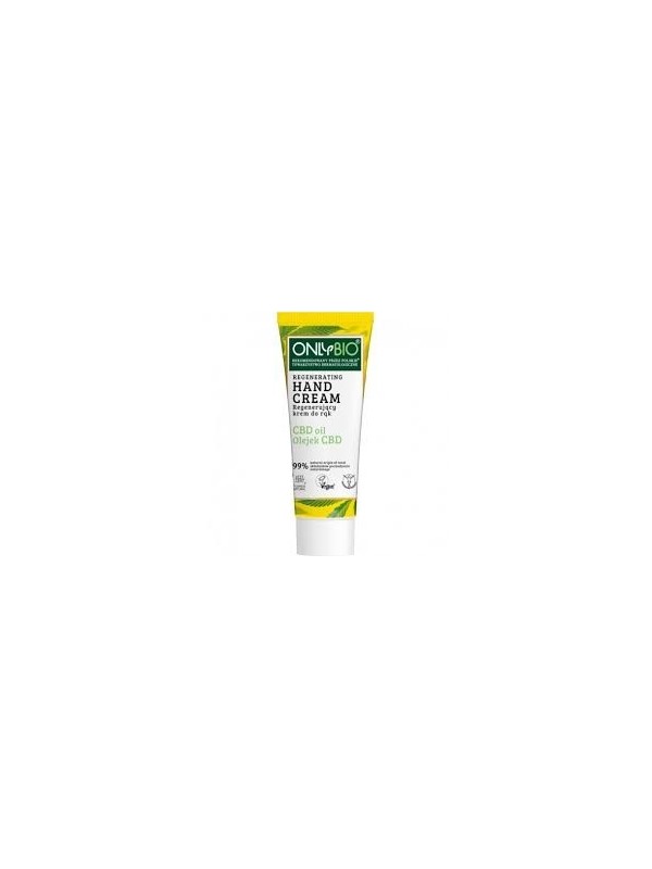 ONLYBIO Hand cream regenerating CBD oil 75 ml