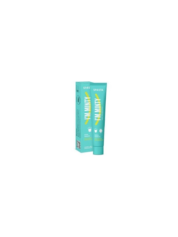 Spasta Natural Toothpaste I'm Minty gentle whitening and enamel restoration 90 ml