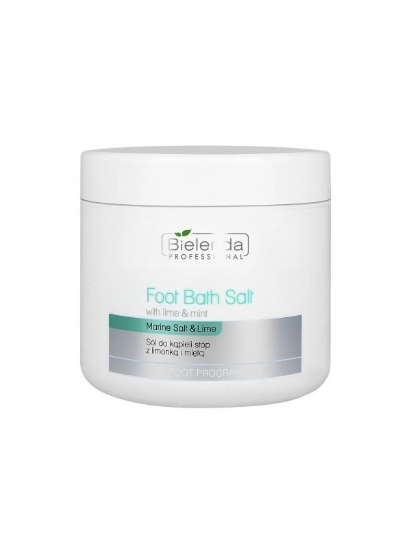 Bielenda Professional Foot bath salt with lime and mint 600 g