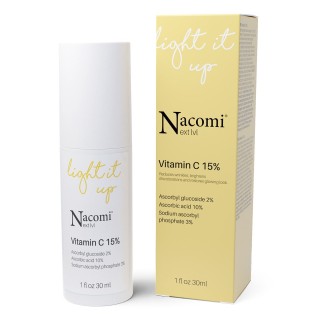 Nacomi Next Level Face Serum with Vitamin C 15% 30 ml