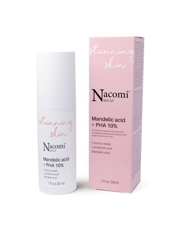 Nacomi Next Level Peeling Face Serum met amandelzuur + PHA 10% 30 ml