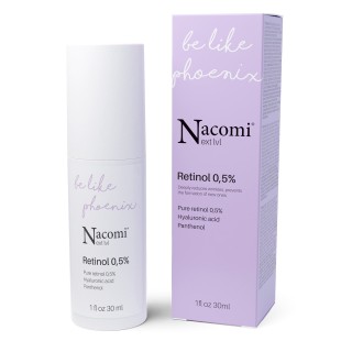 Nacomi Next Level Night face Serum with pure Retinol 0,5 % 30 ml