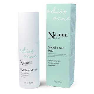 Nacomi Next Level Peeling Night Face Serum met glycolzuur 10% 30 ml