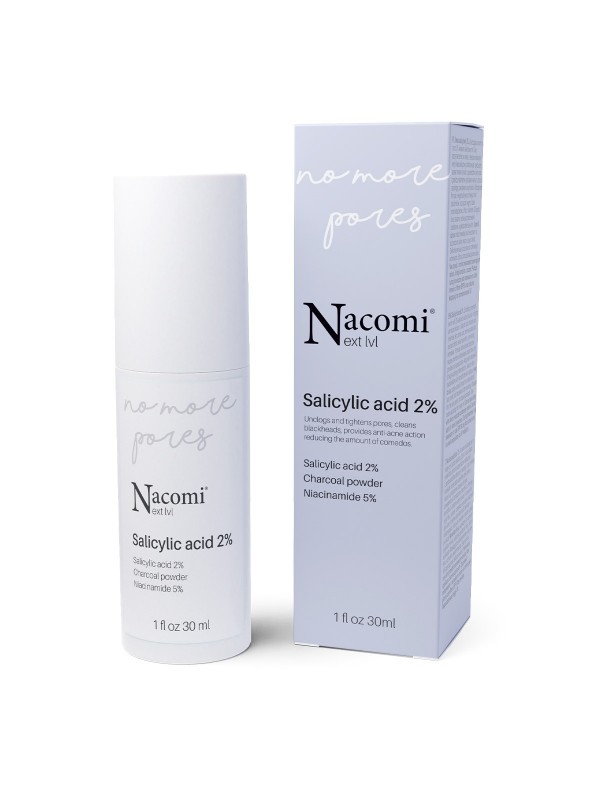 Nacomi Next Level Exfoliating Night Face Serum met salicylzuur 2% 30ml