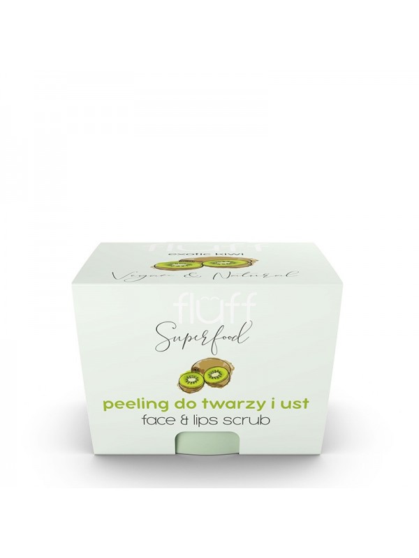 Fluff Face en Lip Peeling Kiwi 80 ml