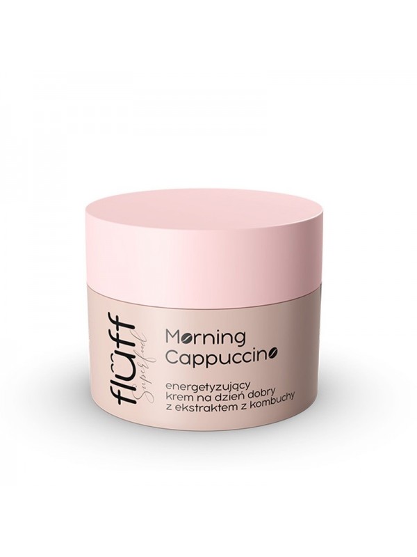 Fluff Morning Cappuccino Energizing face cream for a good morning with Kombucha extract 50 ml