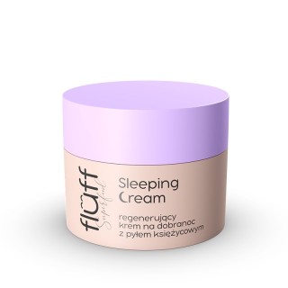 Fluff Sleeping Cream Regenerating face cream for bedtime with moon dust 50 ml