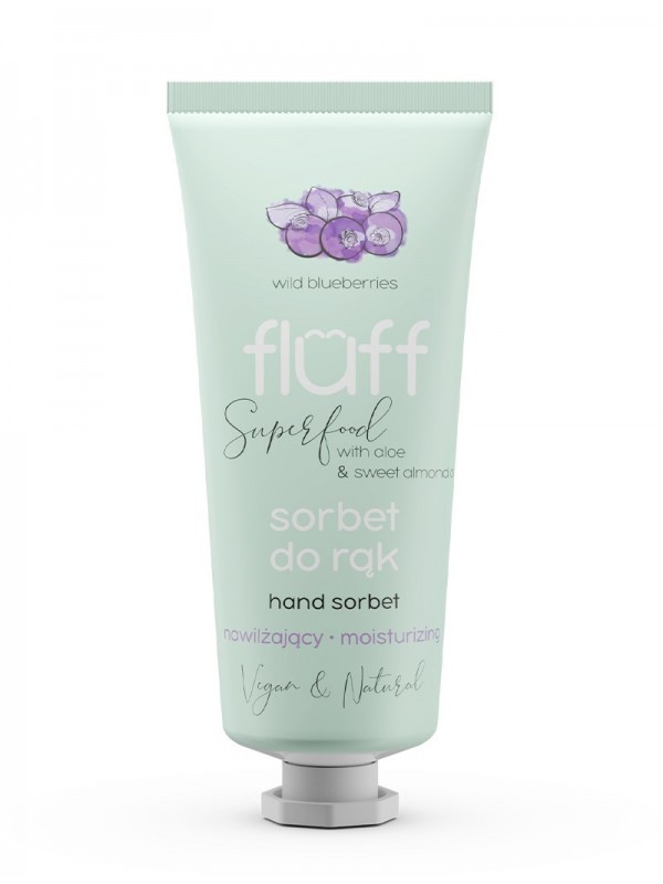 Fluff Hand Sorbet Moisturizing Forest Berries 50 ml