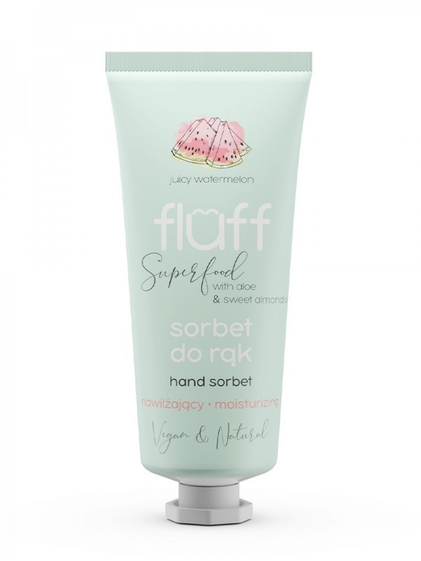 Fluff Hand Sorbet Hydraterende Sappige Watermeloen 50 ml