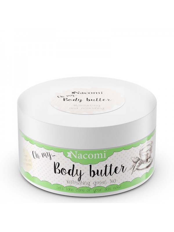 Nacomi Body Butter Verfrissende Groene Thee 100 ml