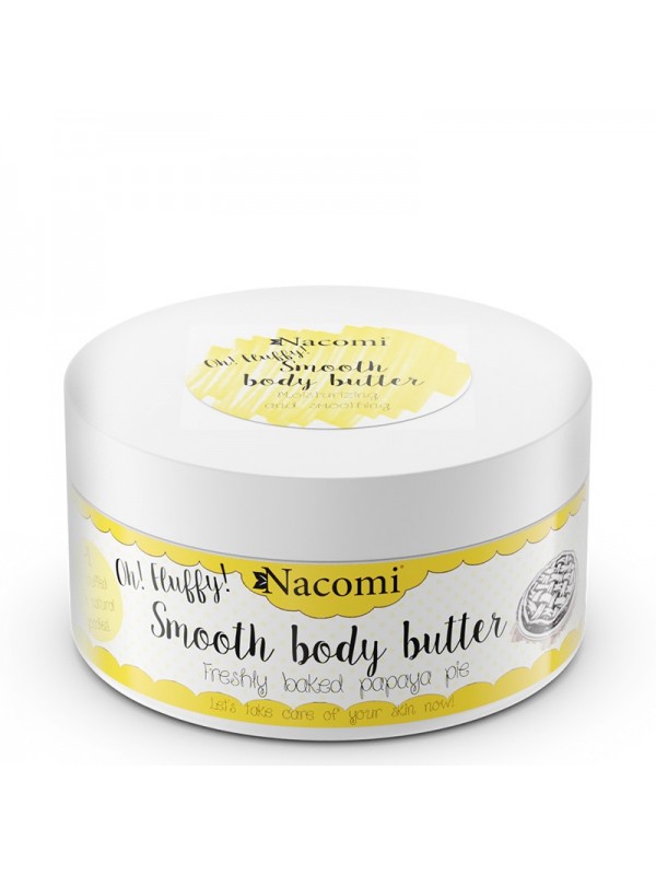 Nacomi Light Body Butter Verse Cake met Papaja 100 g