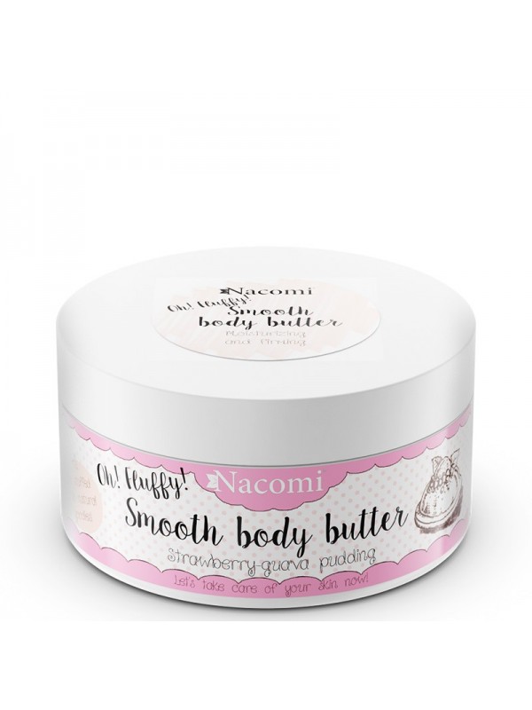 Nacomi Light Body Butter Strawberry pudding with Guava 100 g