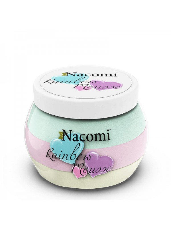 Nacomi Rainbow Body Mousse with the scent of Sweet Watermelon 200 ml