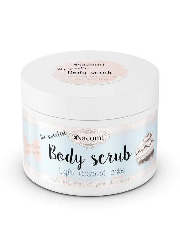 Nacomi Body Peeling Light Coconut Cake 200 g