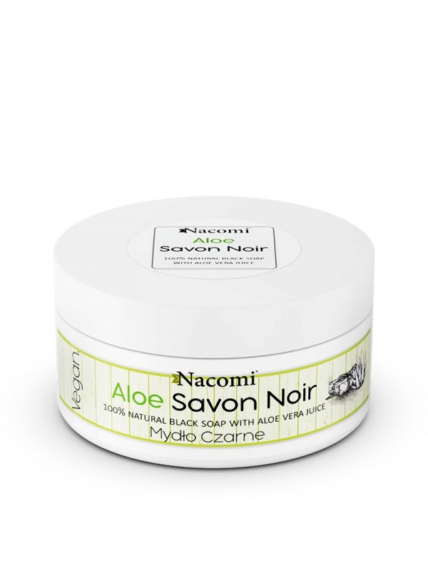 Nacomi Savon Noir Zwarte Zeep met Aloë Sap 125 g