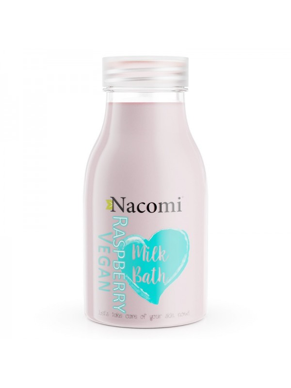 Nacomi Raspberry-scented bath milk 300 ml