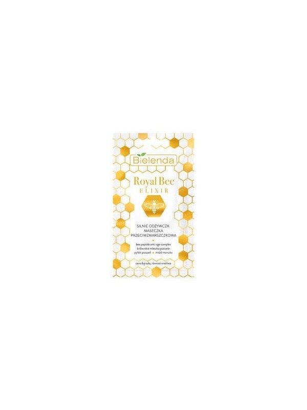 Bielenda ROYAL BEE ELIXIR Sterk voedend anti-rimpel gezichtsmasker 8 gr