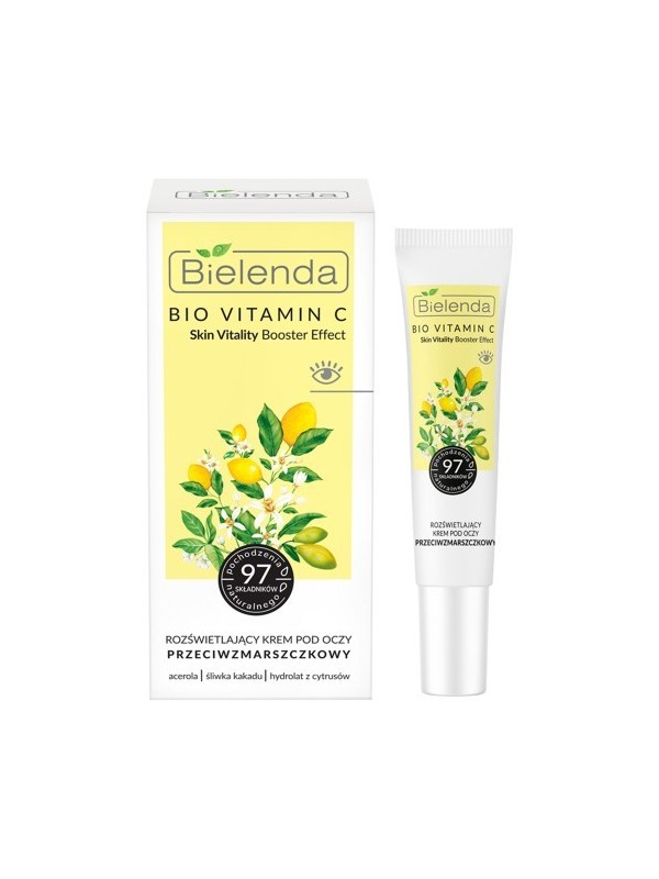 Bielenda Bio Vitamin C Verlichtende anti-rimpel oogcrème 15 ml